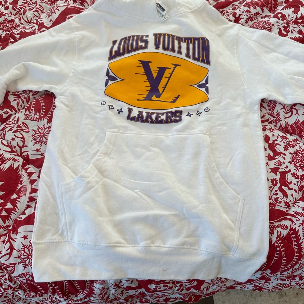 Bravest studio sweatshirt louis vuitton lakers style SIZE SMALL brand new